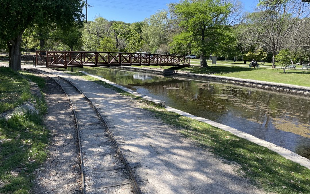 Landa Park - Train Tracks & Trail