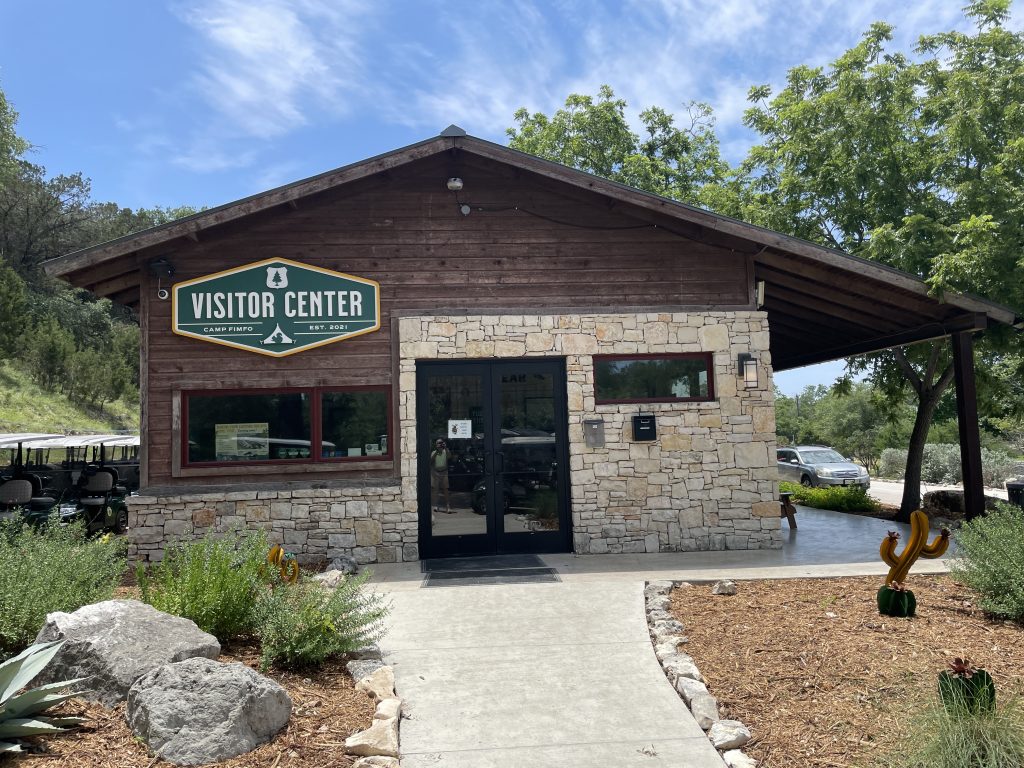 Camp Fimfo Texas Hill Country - Visitors Center - Front Office