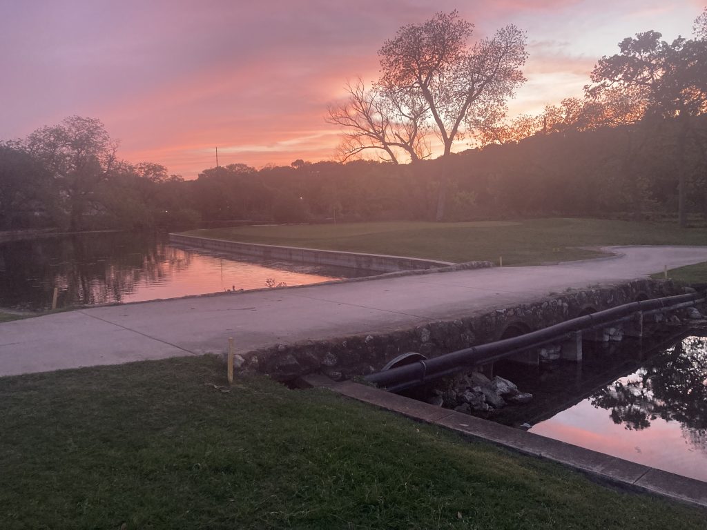 Landa Park Golf Course - Sunset View