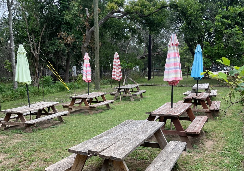 Lower Tables at the Winery