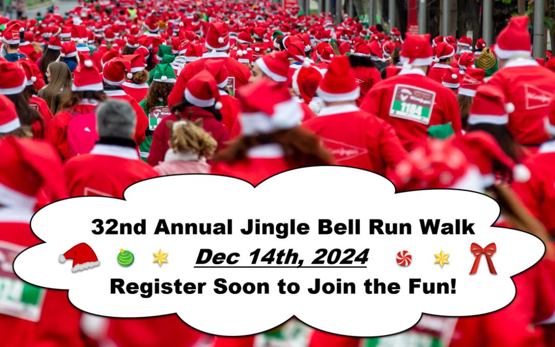 Jingle Bell Run/Walk: Join the 32nd Annual Race on Dec 14th