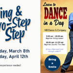 Flyer for Blog Article about Learning to Dance in a Day in New Braunfels