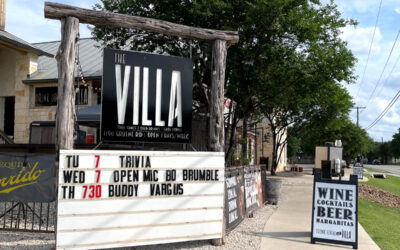 The Villa in Gruene: Live Music, Libations, & Hill Country Meet