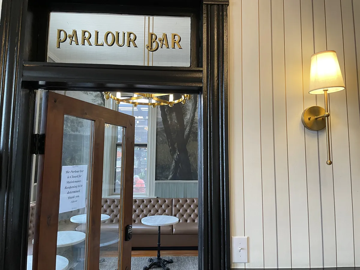 Prince Solms Inn - Parlor Bar Entrance